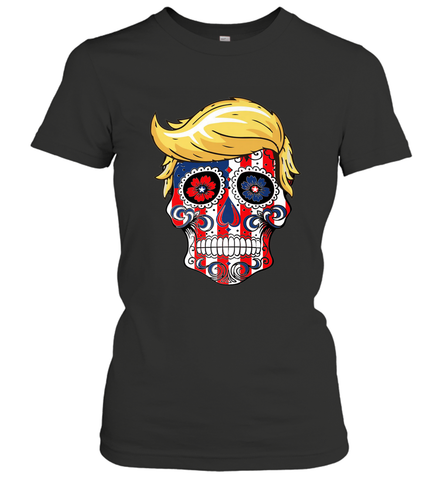 Trump sugar skull Women's T-Shirt Women's T-Shirt / Black / S Women's T-Shirt - jonhlittlestore88
