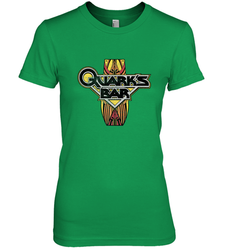Star Trek DS9 Quark's Bar Vintage Logo Women's Premium T-Shirt