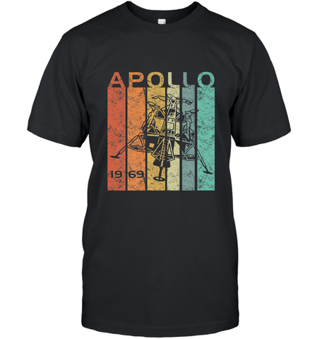 Retro Apollo 11 50th Anniversary Moon Landing 1969 2019 Men's T-Shirt