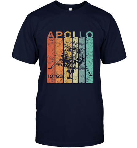 Retro Apollo 11 50th Anniversary Moon Landing 1969 2019 Men's T-Shirt