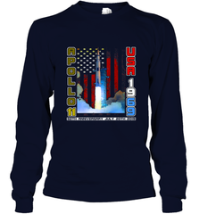 Apollo 11 50th Anniversary Moon Landing 1969 2019 Science Long Sleeve T-Shirt Long Sleeve T-Shirt - jonhlittlestore88