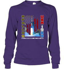 Apollo 11 50th Anniversary Moon Landing 1969 2019 Science Long Sleeve T-Shirt Long Sleeve T-Shirt - jonhlittlestore88