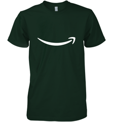 Smile Shirt  White Logo Men's Premium T-Shirt Men's Premium T-Shirt - jonhlittlestore88