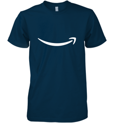 Smile Shirt  White Logo Men's Premium T-Shirt Men's Premium T-Shirt - jonhlittlestore88