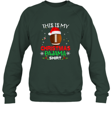 NFL This Is My Christmas Pajama Shirt  Gift For Football Lover Crewneck Sweatshirt Crewneck Sweatshirt - jonhlittlestore88