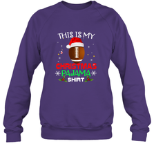 NFL This Is My Christmas Pajama Shirt  Gift For Football Lover Crewneck Sweatshirt Crewneck Sweatshirt - jonhlittlestore88