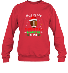 NFL This Is My Christmas Pajama Shirt  Gift For Football Lover Crewneck Sweatshirt Crewneck Sweatshirt - jonhlittlestore88