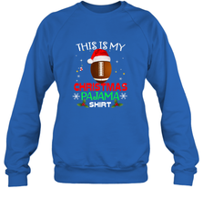 NFL This Is My Christmas Pajama Shirt  Gift For Football Lover Crewneck Sweatshirt Crewneck Sweatshirt - jonhlittlestore88