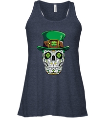 Sugar Skull Leprechaun T Shirt St Patricks Day Women Men Women's Racerback Tank Women's Racerback Tank - jonhlittlestore88