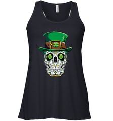 Sugar Skull Leprechaun T Shirt St Patricks Day Women Men Women's Racerback Tank Women's Racerback Tank - jonhlittlestore88