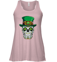 Sugar Skull Leprechaun T Shirt St Patricks Day Women Men Women's Racerback Tank Women's Racerback Tank - jonhlittlestore88