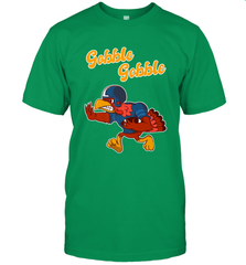 Turkey Football Shirt Funny Thanksgiving Turkey Gobble Gift Men's T-Shirt Men's T-Shirt - jonhlittlestore88
