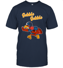 Turkey Football Shirt Funny Thanksgiving Turkey Gobble Gift Men's T-Shirt Men's T-Shirt - jonhlittlestore88