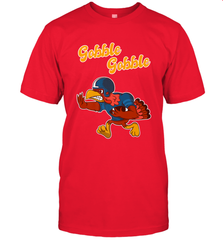 Turkey Football Shirt Funny Thanksgiving Turkey Gobble Gift Men's T-Shirt Men's T-Shirt - jonhlittlestore88