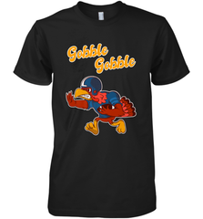 Turkey Football Shirt Funny Thanksgiving Turkey Gobble Gift Men's Premium T-Shirt Men's Premium T-Shirt - jonhlittlestore88