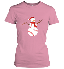 Snowman Baseball Christmas Women's T-Shirt Women's T-Shirt - jonhlittlestore88