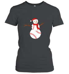 Snowman Baseball Christmas Women's T-Shirt Women's T-Shirt - jonhlittlestore88