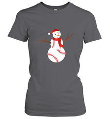 Snowman Baseball Christmas Women's T-Shirt Women's T-Shirt - jonhlittlestore88