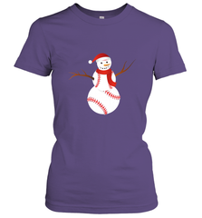 Snowman Baseball Christmas Women's T-Shirt Women's T-Shirt - jonhlittlestore88