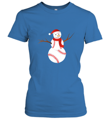 Snowman Baseball Christmas Women's T-Shirt Women's T-Shirt - jonhlittlestore88