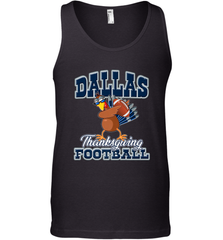 Dallas Thanksgiving Day Funny Turkey Playing Texas Football Premium T Shirt Men's Tank Top Men's Tank Top - jonhlittlestore88