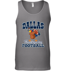 Dallas Thanksgiving Day Funny Turkey Playing Texas Football Premium T Shirt Men's Tank Top Men's Tank Top - jonhlittlestore88