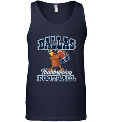Dallas Thanksgiving Day Funny Turkey Playing Texas Football Premium T Shirt Men's Tank Top Men's Tank Top - jonhlittlestore88