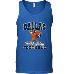 Dallas Thanksgiving Day Funny Turkey Playing Texas Football Premium T Shirt Men's Tank Top Men's Tank Top - jonhlittlestore88