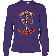 Guns N' Roses Classic Cross Logo Long Sleeve T-Shirt Long Sleeve T-Shirt - jonhlittlestore88