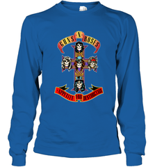 Guns N' Roses Classic Cross Logo Long Sleeve T-Shirt Long Sleeve T-Shirt - jonhlittlestore88