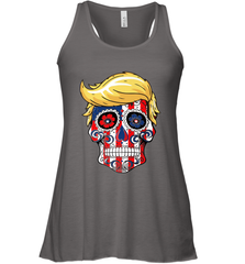 Trump sugar skull Women's Racerback Tank Women's Racerback Tank - jonhlittlestore88