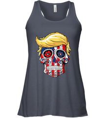 Trump sugar skull Women's Racerback Tank Women's Racerback Tank - jonhlittlestore88