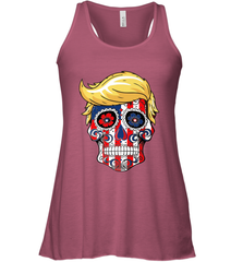 Trump sugar skull Women's Racerback Tank Women's Racerback Tank - jonhlittlestore88