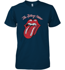 Mens The Rolling Stones Script Tongue Logo Men's Premium T-Shirt Men's Premium T-Shirt - jonhlittlestore88