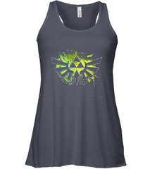 Legend Of Zelda Triforce Logo Paint Splatter Women's Racerback Tank Women's Racerback Tank - jonhlittlestore88
