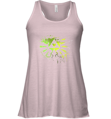 Legend Of Zelda Triforce Logo Paint Splatter Women's Racerback Tank Women's Racerback Tank - jonhlittlestore88