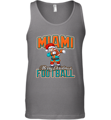 NFL Miami Christmas Dabbing Santa Playing Miami Football Men's Tank Top Men's Tank Top - jonhlittlestore88