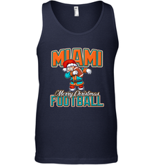 NFL Miami Christmas Dabbing Santa Playing Miami Football Men's Tank Top Men's Tank Top - jonhlittlestore88