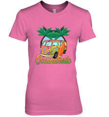 Retro Surfer Love Surfing Beach Party Tropical Vacay Women's Premium T-Shirt Women's Premium T-Shirt - jonhlittlestore88