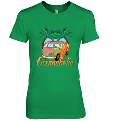 Retro Surfer Love Surfing Beach Party Tropical Vacay Women's Premium T-Shirt Women's Premium T-Shirt - jonhlittlestore88