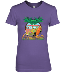 Retro Surfer Love Surfing Beach Party Tropical Vacay Women's Premium T-Shirt Women's Premium T-Shirt - jonhlittlestore88