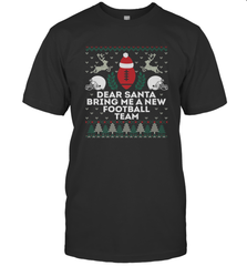 NFL Dear Santa Bring Me A New Football Team Christmas Sweater Men's T-Shirt Men's T-Shirt - jonhlittlestore88