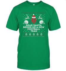 NFL Dear Santa Bring Me A New Football Team Christmas Sweater Men's T-Shirt Men's T-Shirt - jonhlittlestore88