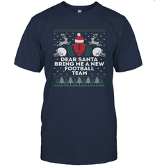 NFL Dear Santa Bring Me A New Football Team Christmas Sweater Men's T-Shirt Men's T-Shirt - jonhlittlestore88