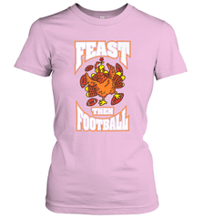 Funny Thanksgiving Turkey Feast Than Football Women's T-Shirt Women's T-Shirt - jonhlittlestore88