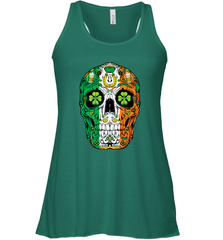 Sugar Skull Leprechaun T Shirt St Patricks Day Women Men Tee Women's Racerback Tank Women's Racerback Tank - jonhlittlestore88