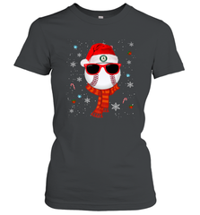 Oakland Athletics Logo Christmas Baseball Player Glasses Santa Hat Pajama Gift Women's T-Shirt Women's T-Shirt - jonhlittlestore88