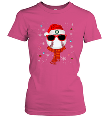 Oakland Athletics Logo Christmas Baseball Player Glasses Santa Hat Pajama Gift Women's T-Shirt Women's T-Shirt - jonhlittlestore88