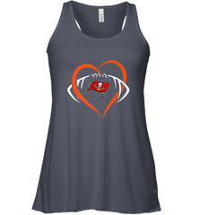 NFL Tampa Bay Buccaneers Heart Love Football Women's Racerback Tank Women's Racerback Tank - jonhlittlestore88