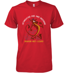 Disney Mulan Mushu Dragon Not Lizard Portrait Men's Premium T-Shirt Men's Premium T-Shirt - jonhlittlestore88